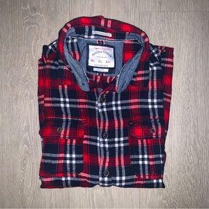 Denim & Flower Slim Fit Flannel